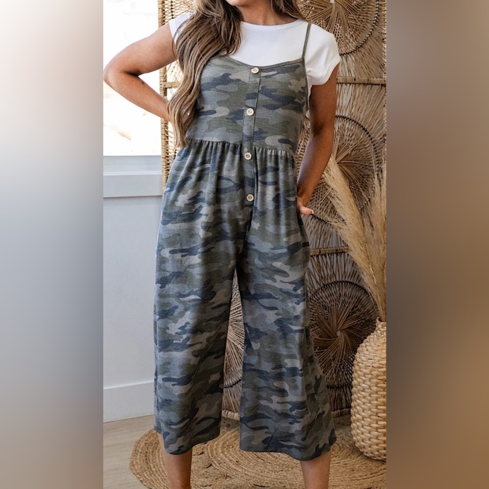 Camo Jumpsuit